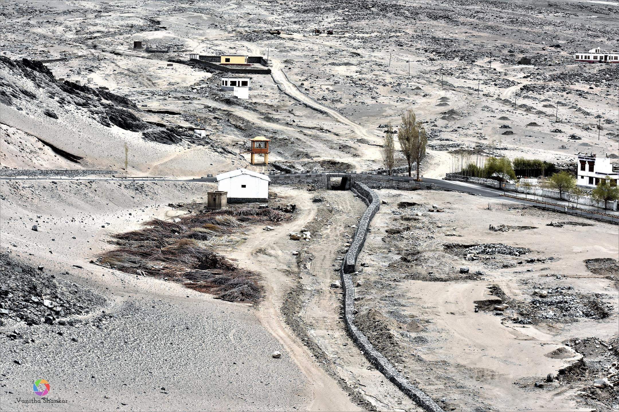 Landscape – Aerial view Leh