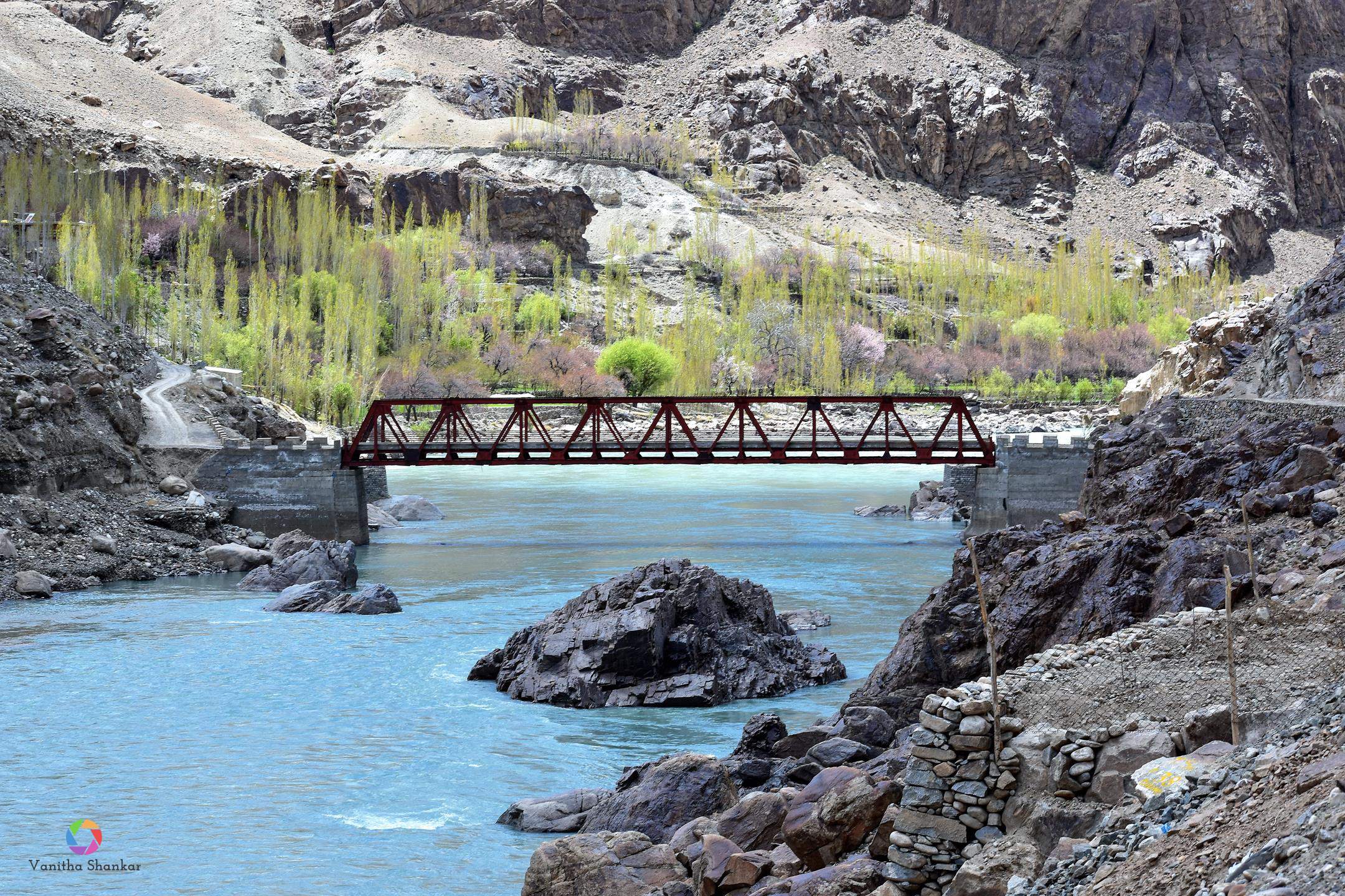 Landscape – Bridge and river